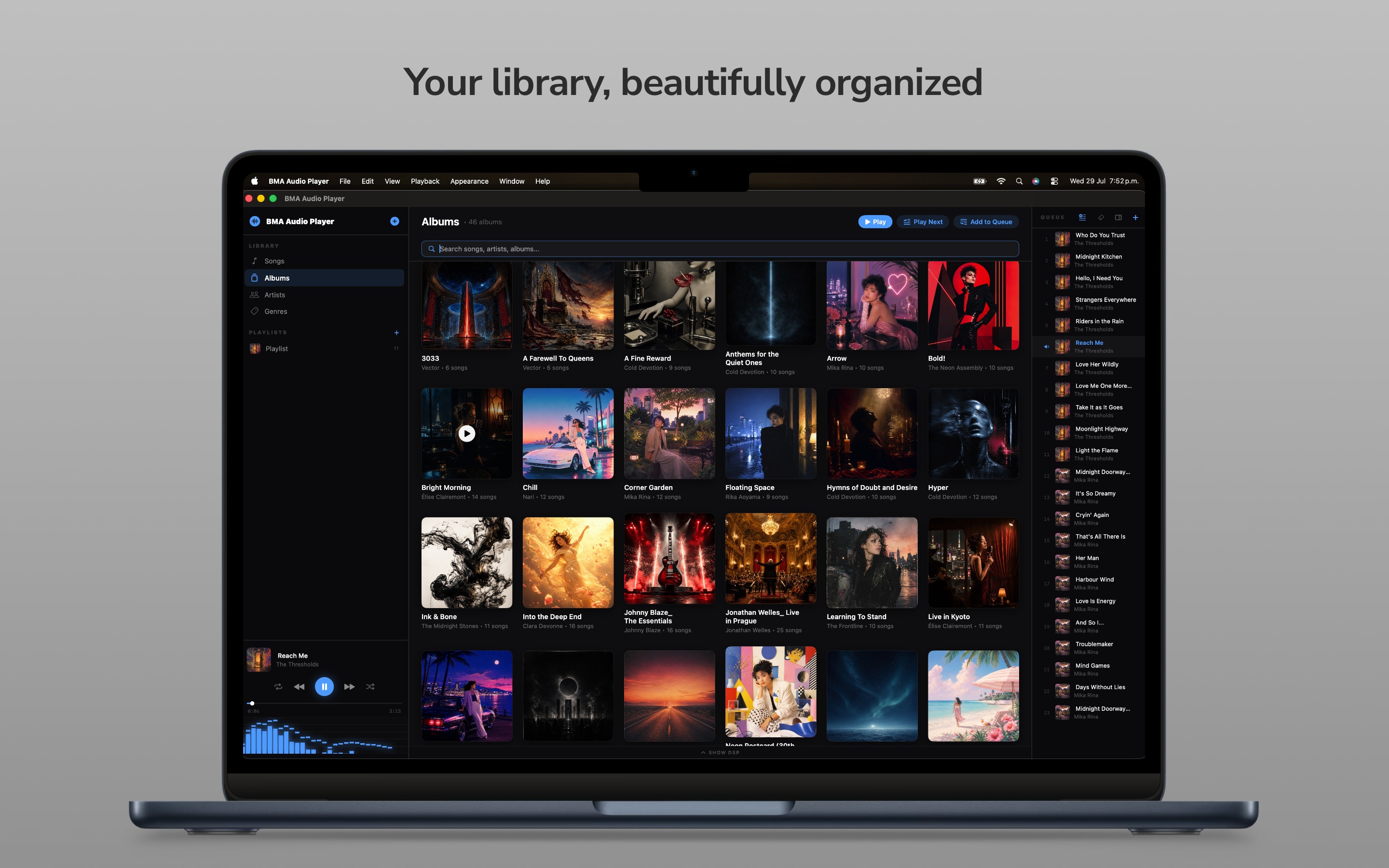 BMA Audio Player