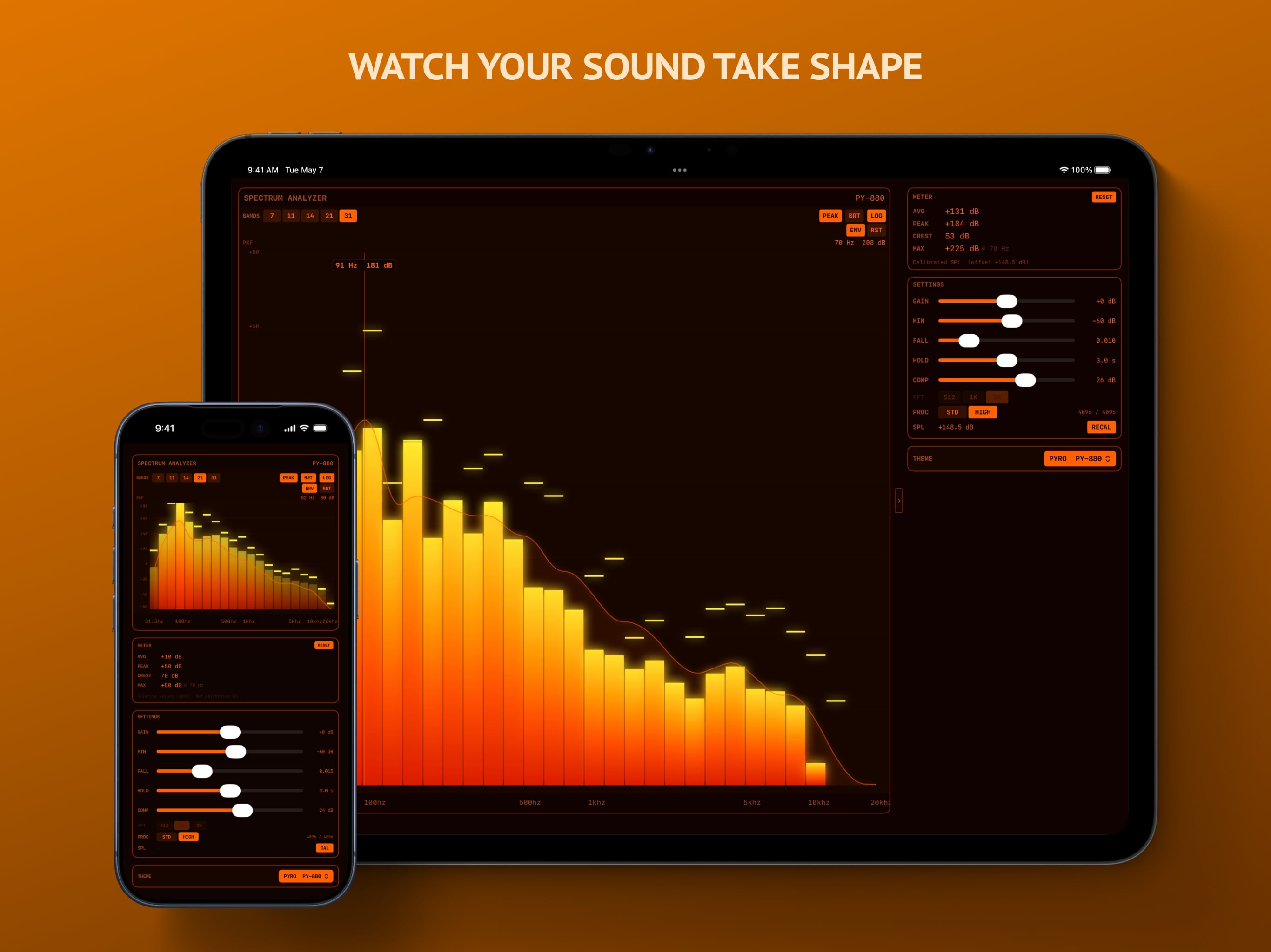 Envolvente espectral ENV